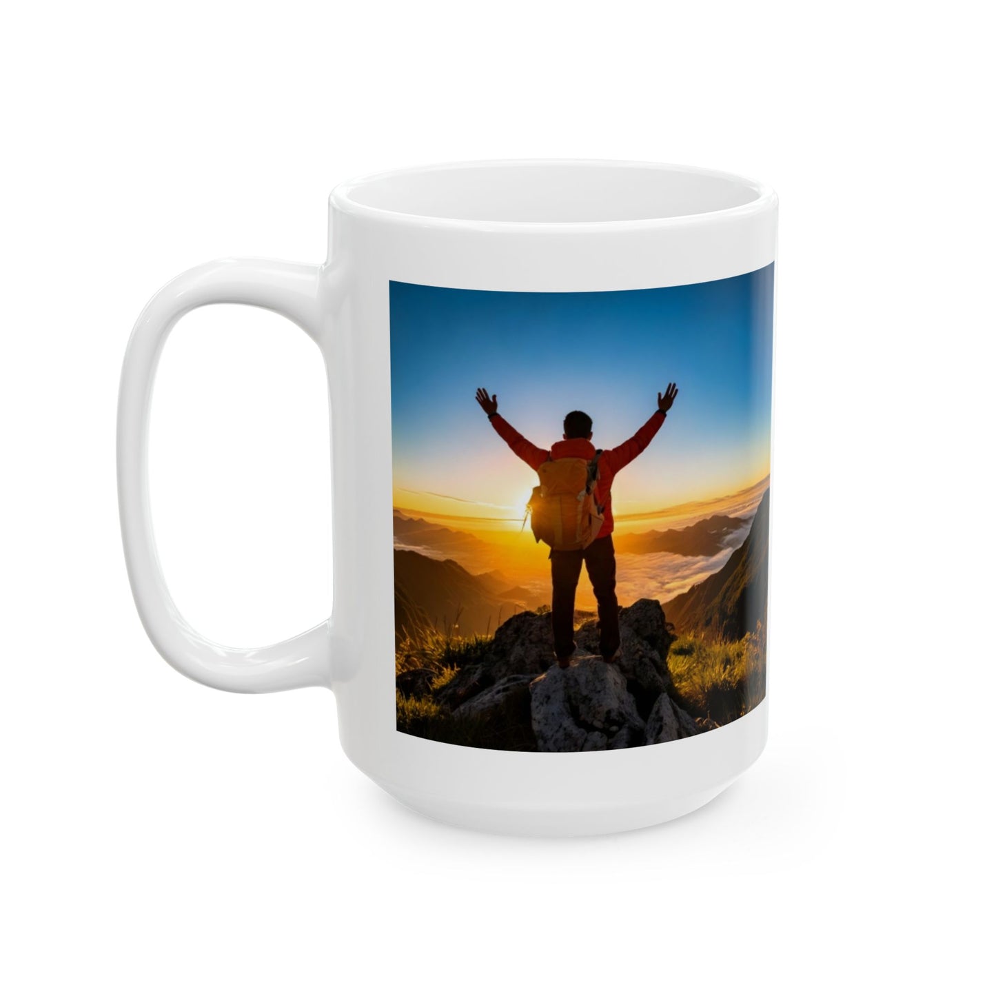 Hiking Ceramic Mug