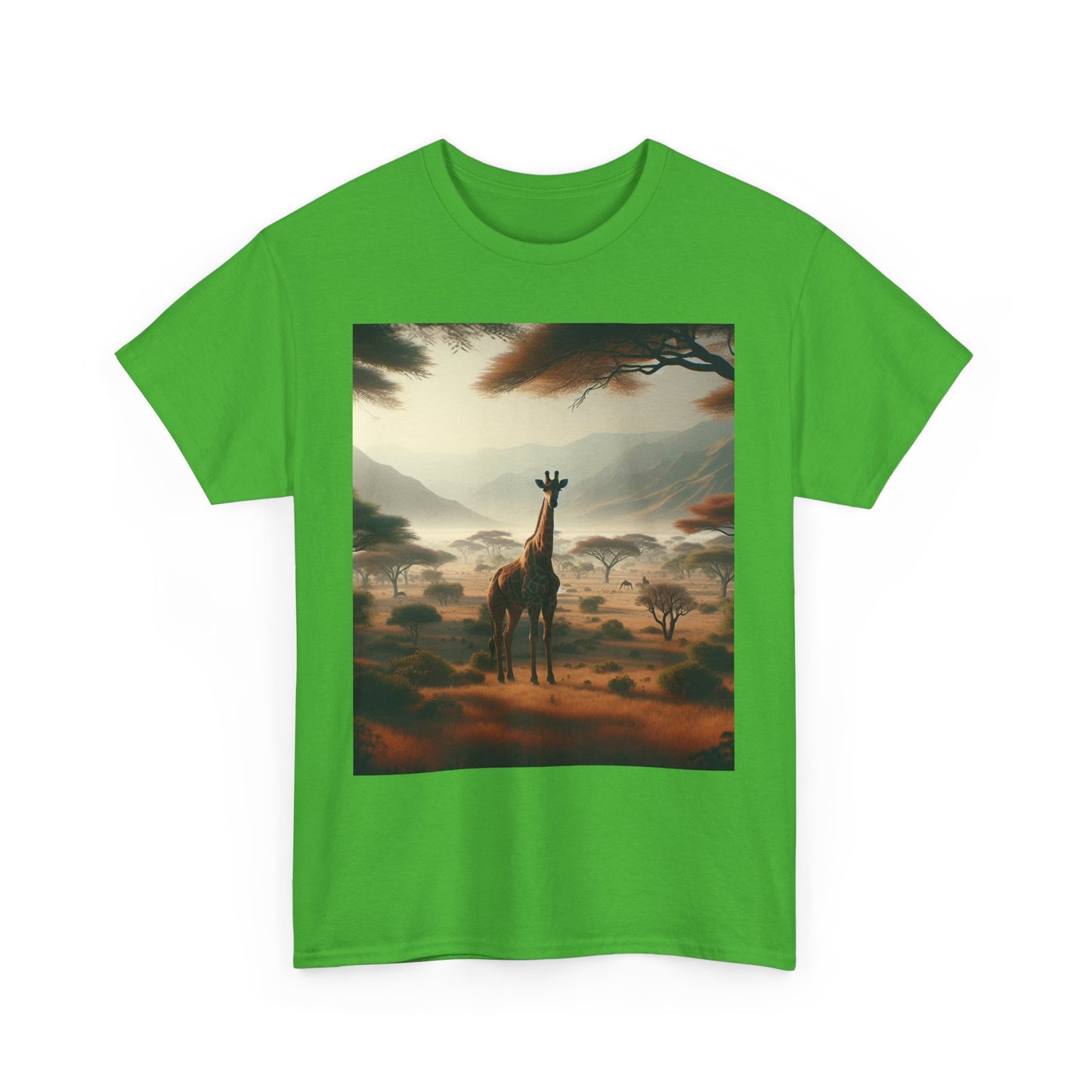 Giraffes Women's Heavy Cotton Tee