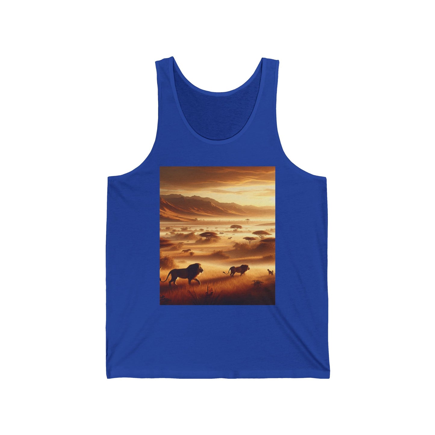 Lions Unisex Jersey Tank Top - Perfect for Festivals & Casual Wear