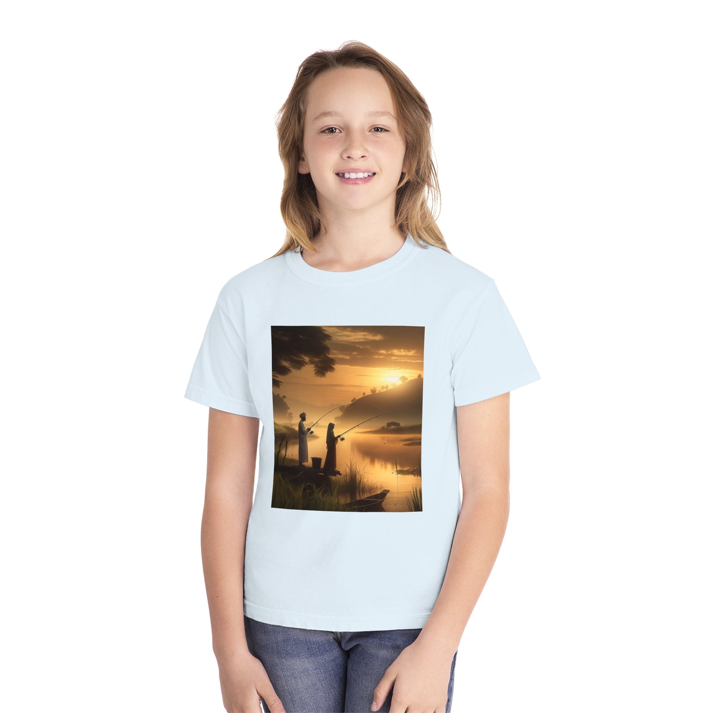 Fishing Youth Midweight Tee