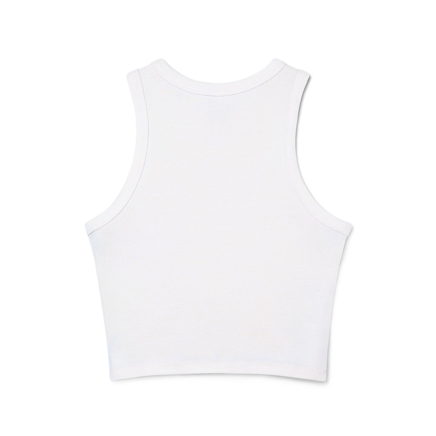 Gemini Women's Micro Rib Racer Tank Top - Vibrant Galaxy Design