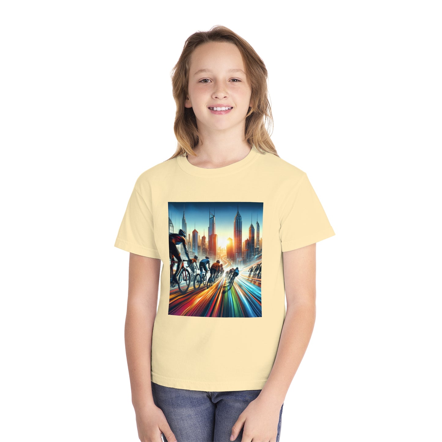 Cycling Youth Midweight Tee