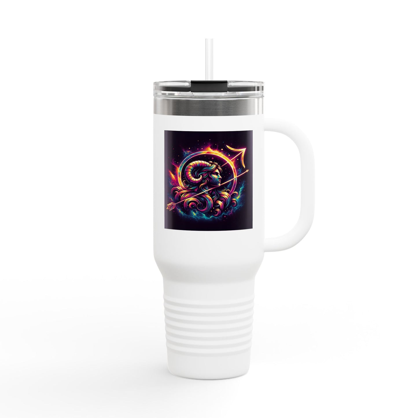 Sagittarius Insulated Travel Mug, 40oz, Perfect for Zodiac Fans, Coffee, Tea, Water
