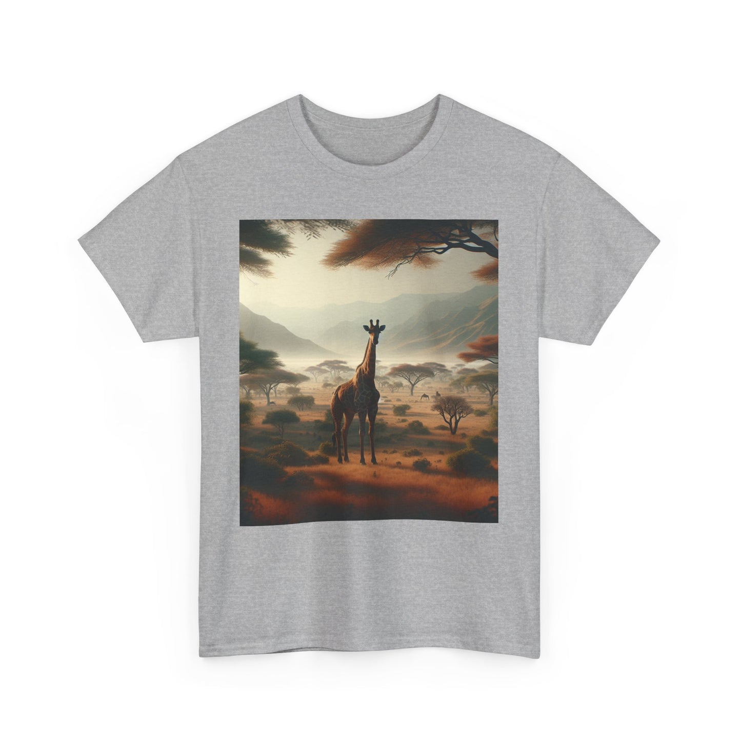 Giraffes Women's Heavy Cotton Tee