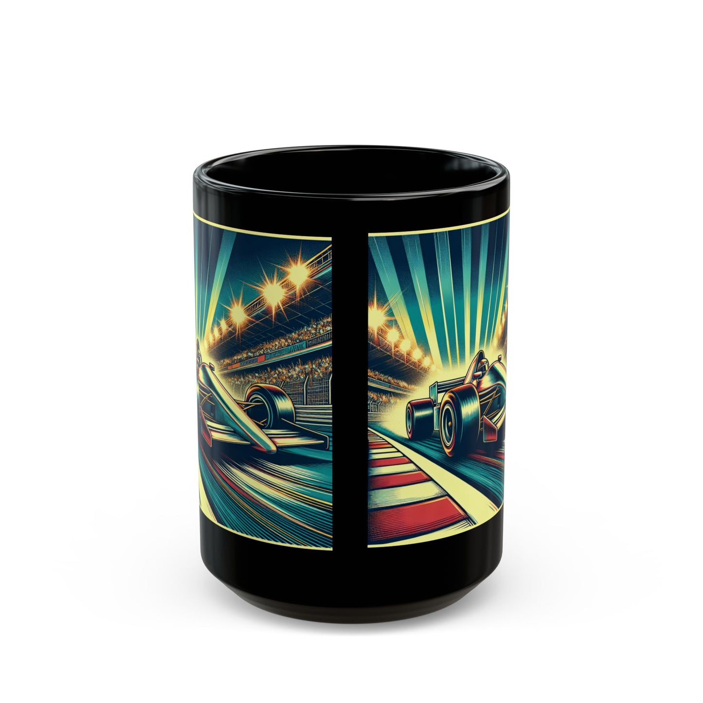 Racing Enthusiast Mug | Vibrant Formula 1 Design | Perfect Gift for Car Lovers, Motorsport Decor, Father's Day, Birthday