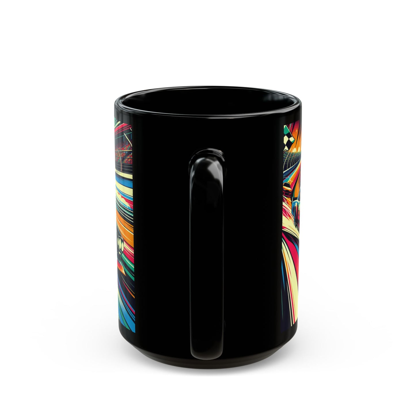 Racing Enthusiast Mug | Vibrant NASCAR Design | Perfect Gift for Car Lovers, Motorsport Decor, Father's Day, Birthday
