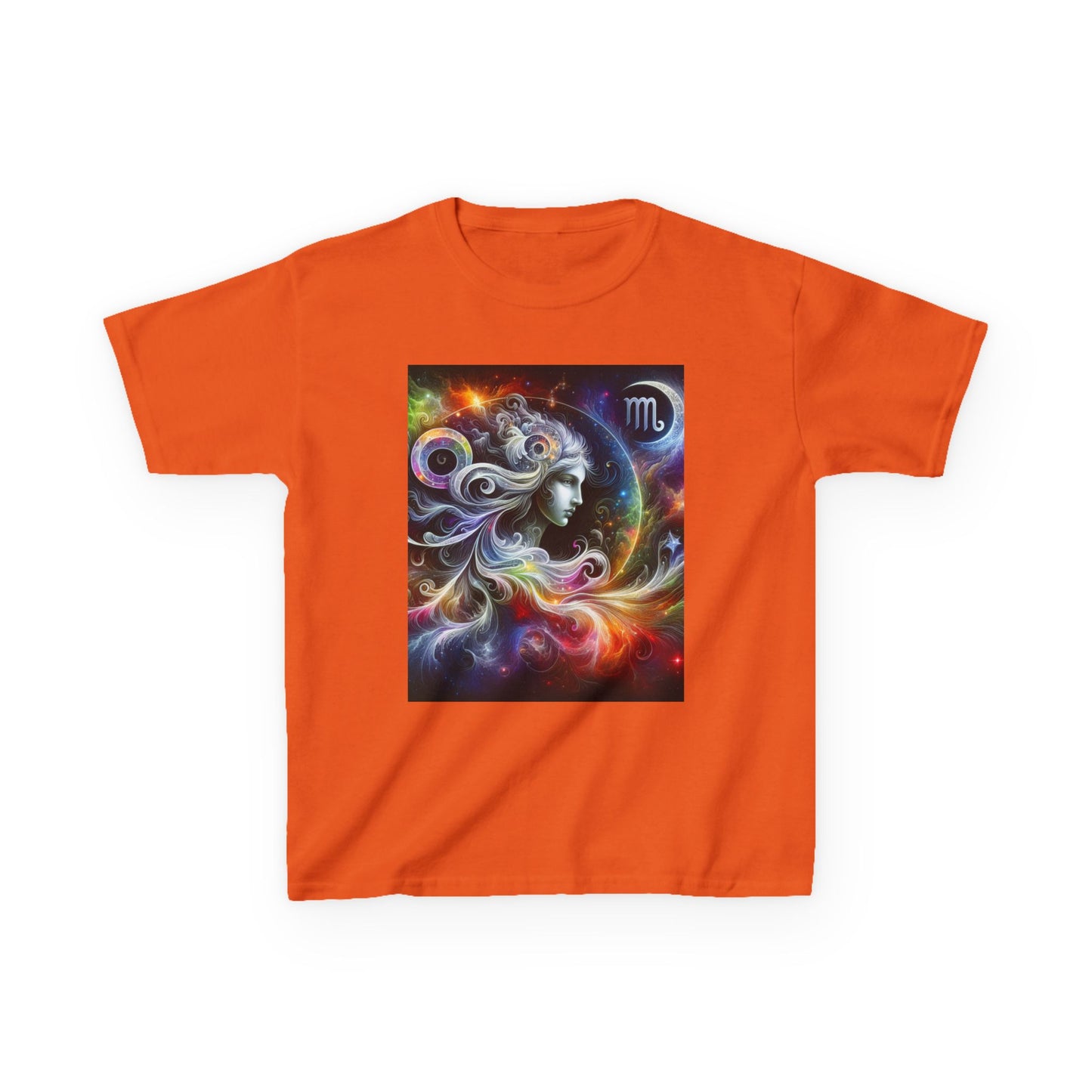 Virgo Horoscope Kids Tee - Cosmic Zodiac T-Shirt for Astrology Lovers, Birthday Gift, Everyday Wear, Reference Guide, Unique Design