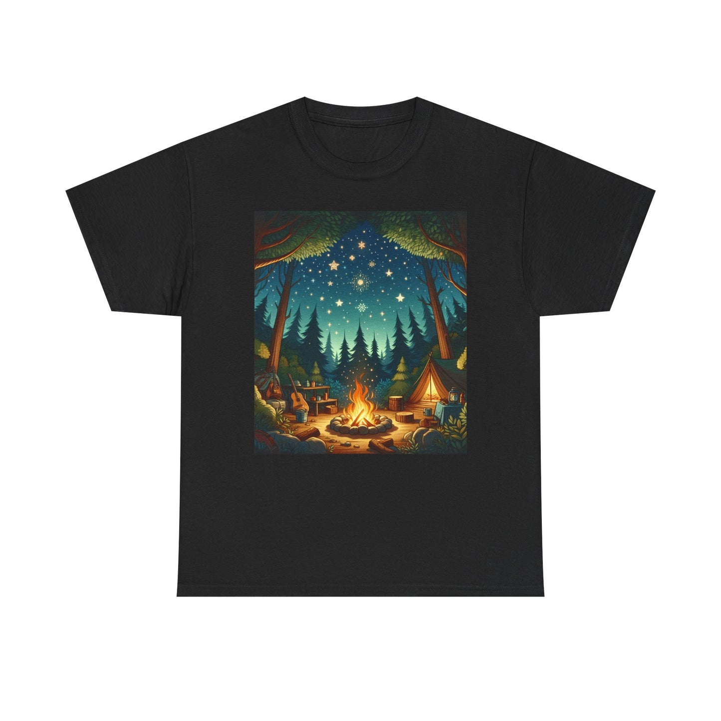 Camping Women's Heavy Cotton Tee