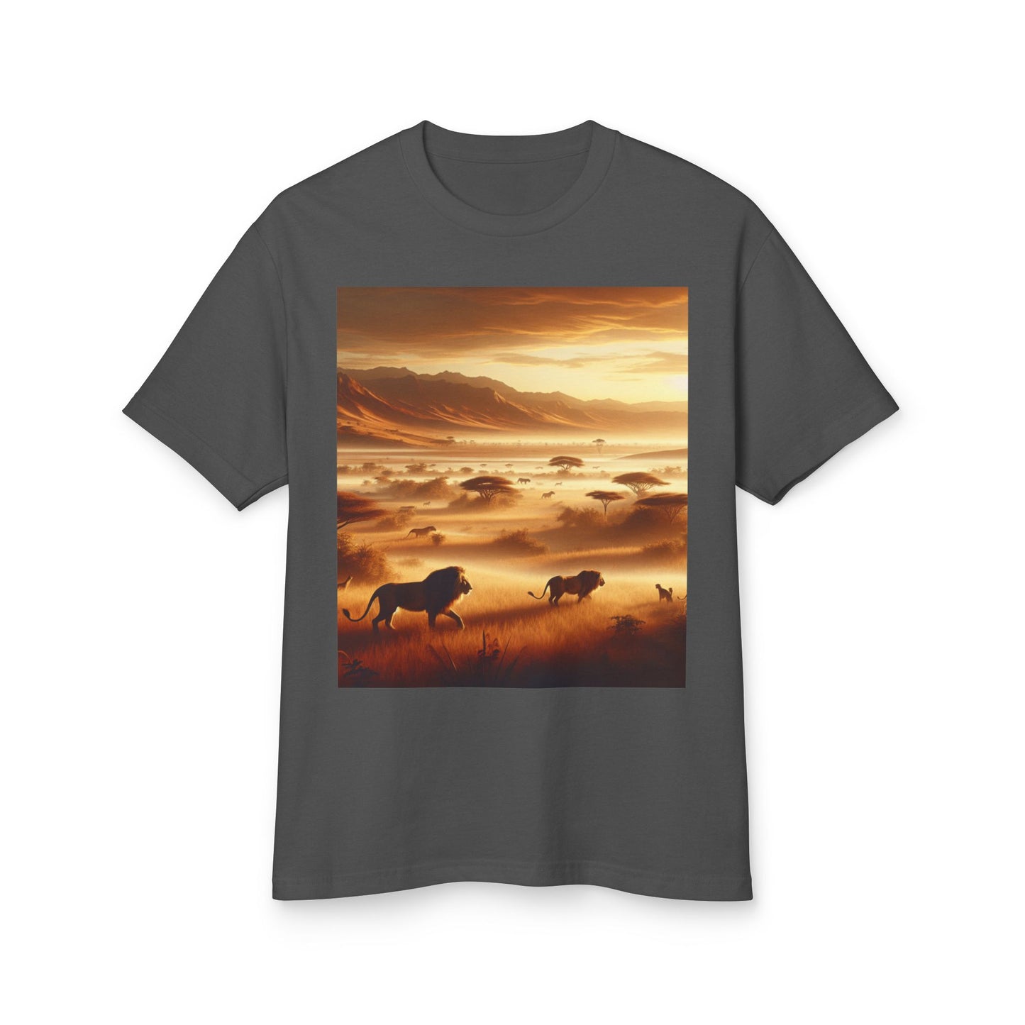 Lions Heavyweight Tee - Unisex Garment-Dyed Shirt