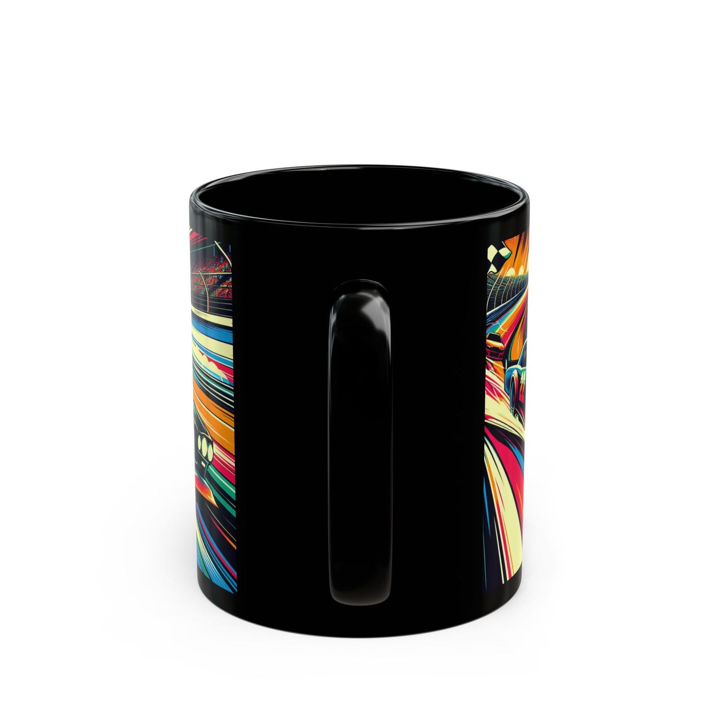 Racing Enthusiast Mug | Vibrant NASCAR Design | Perfect Gift for Car Lovers, Motorsport Decor, Father's Day, Birthday