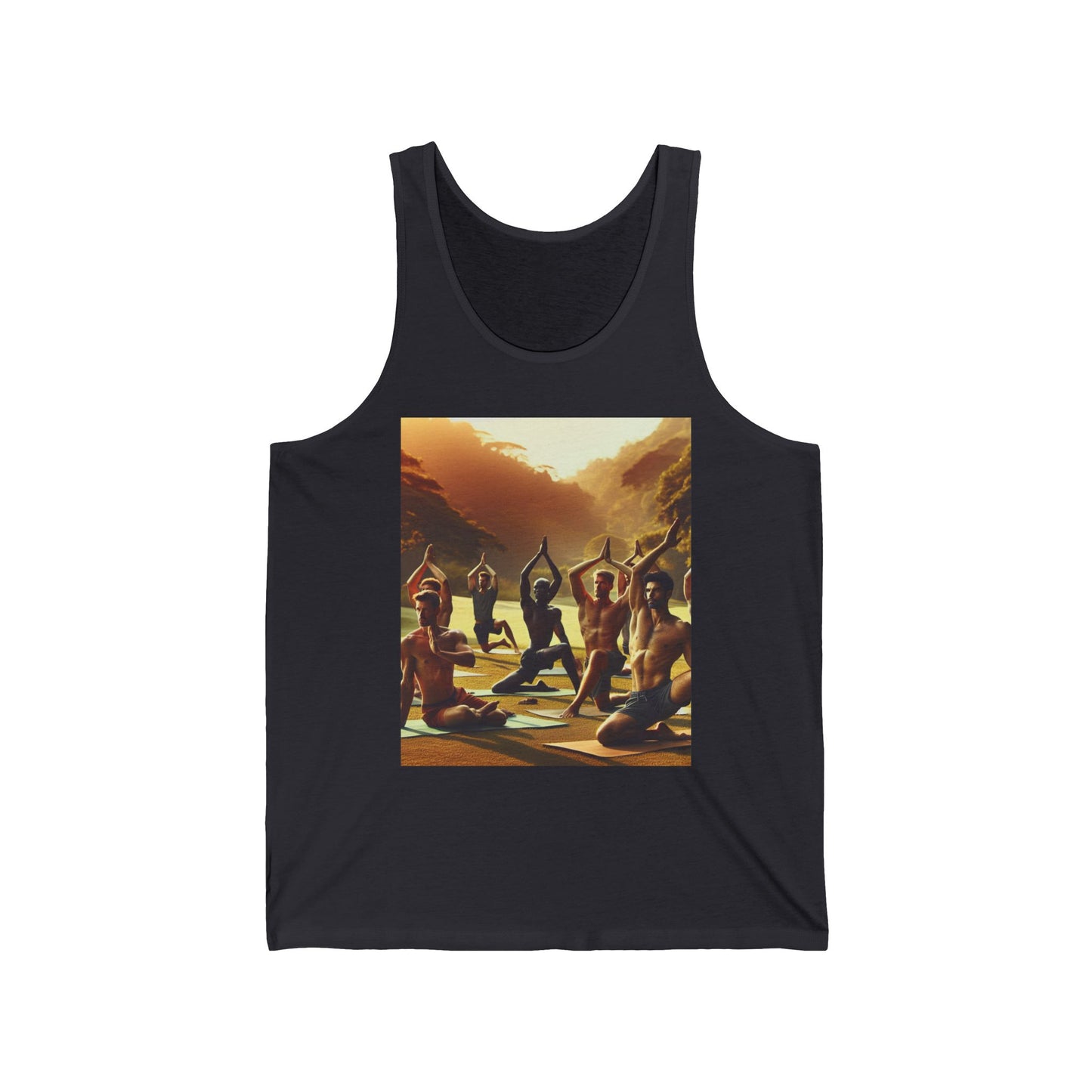 Yoga Unisex Jersey Tank Top - Perfect for Festivals & Casual Wear