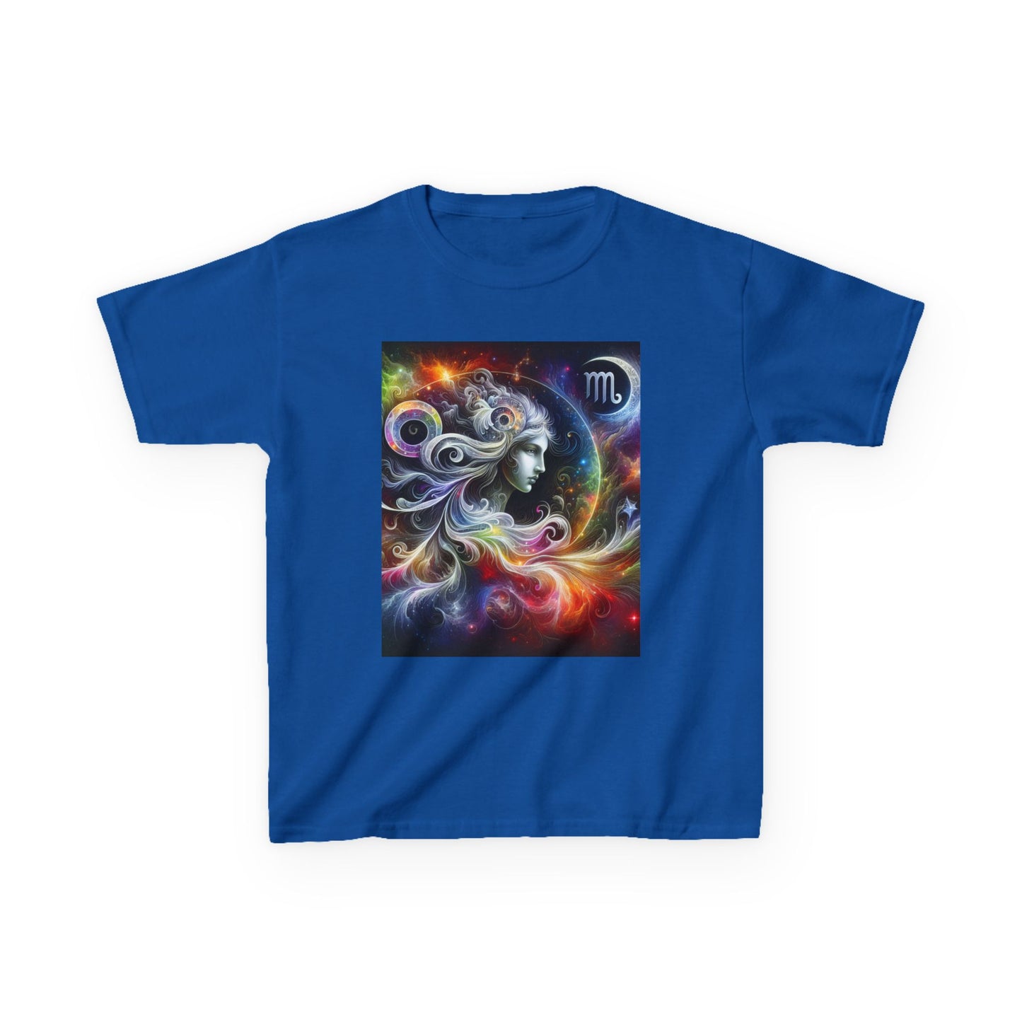 Virgo Horoscope Kids Tee - Cosmic Zodiac T-Shirt for Astrology Lovers, Birthday Gift, Everyday Wear, Reference Guide, Unique Design