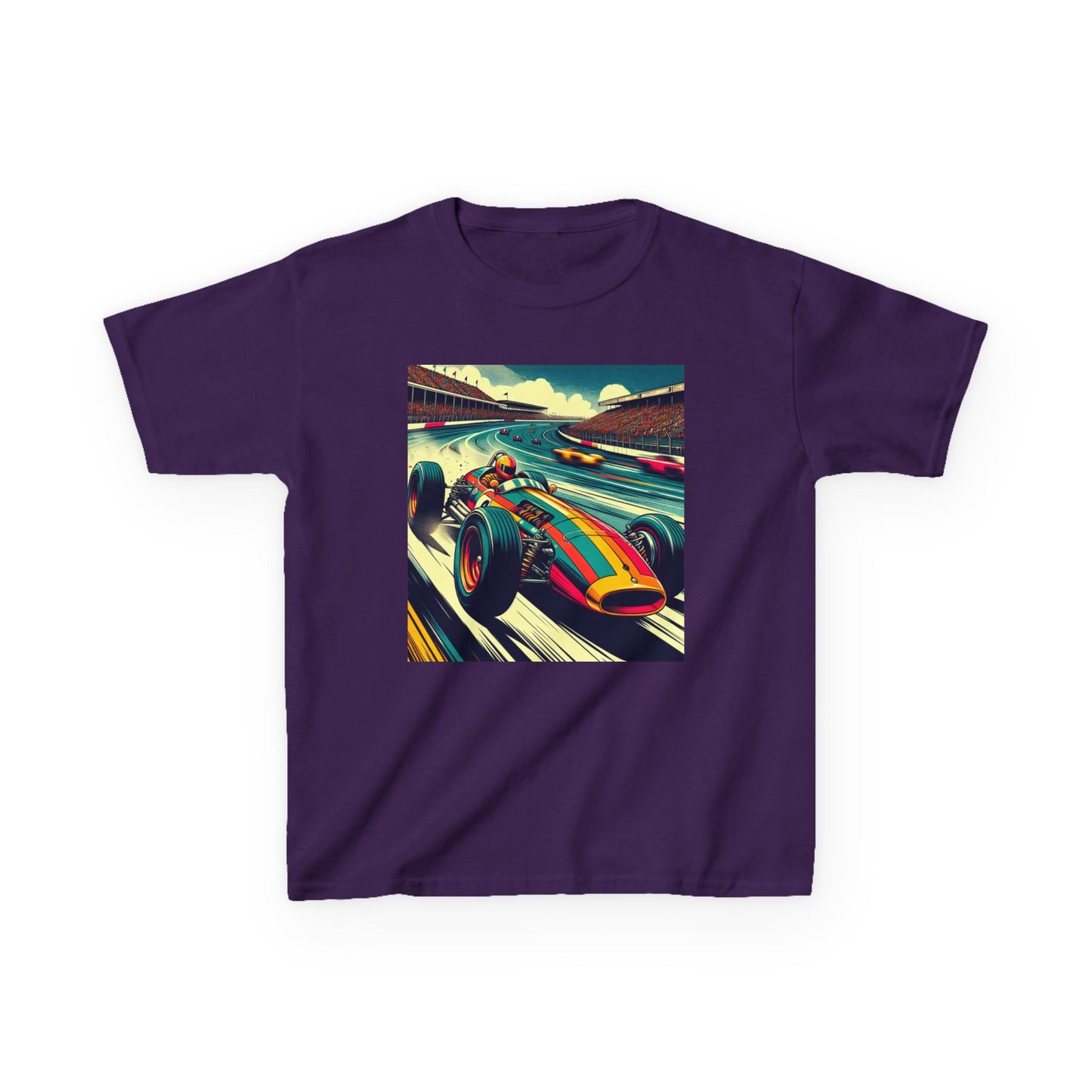 Vintage F1 Kids Tee, Birthday Gift, Everyday Wear, Reference Guide, Unique Design