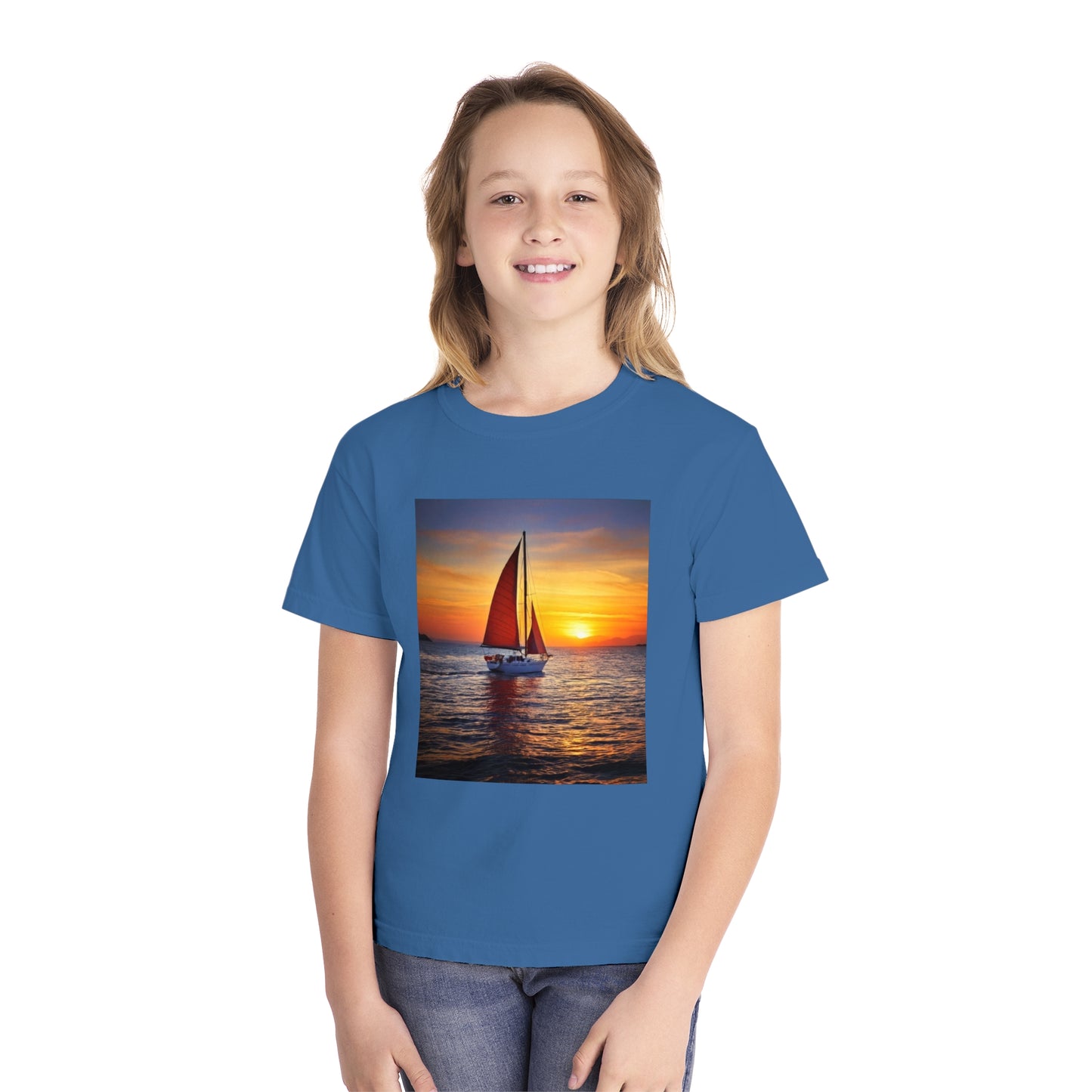 Sailing Youth Midweight Tee