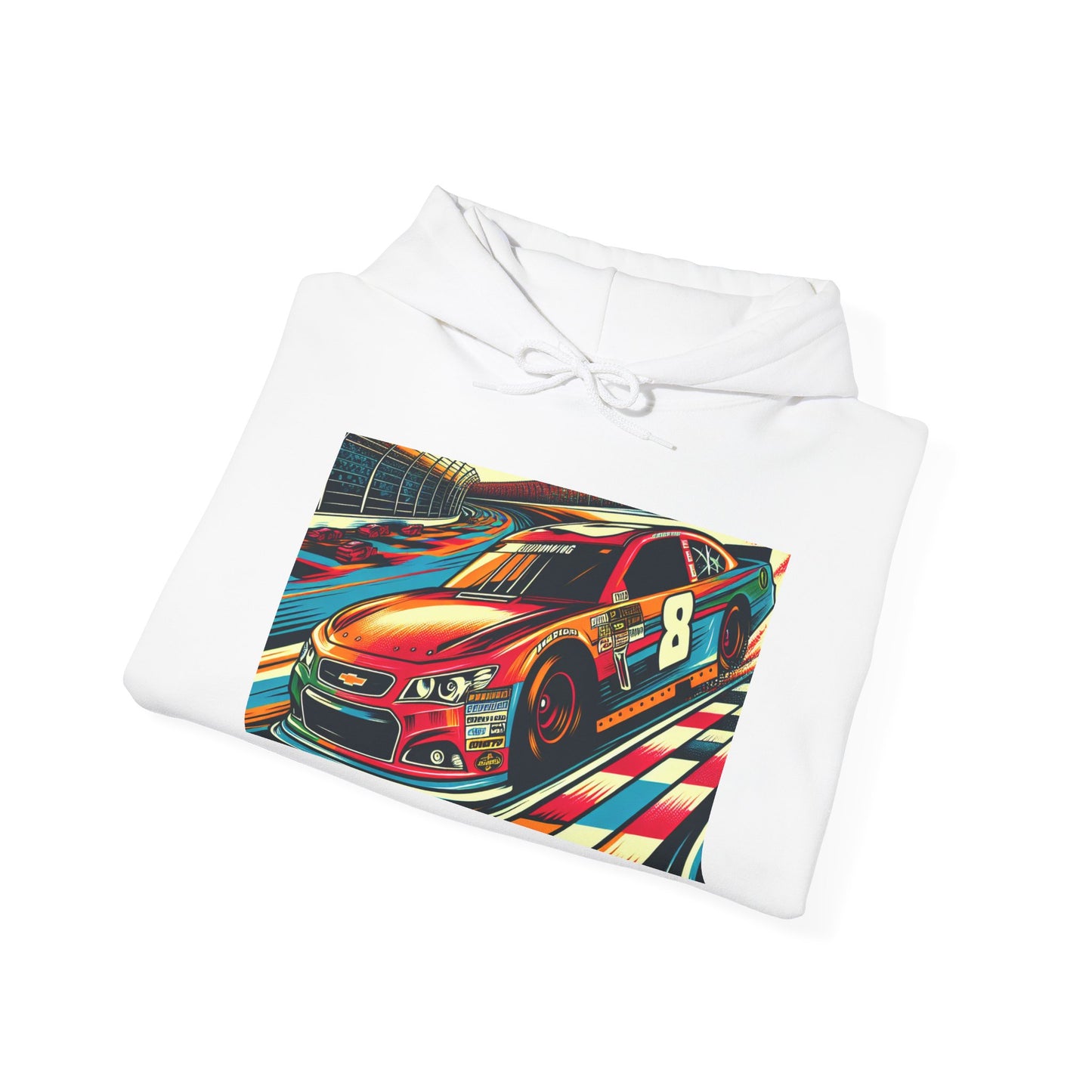 Nascar 8 Unisex Hoodie - Racing Vibes