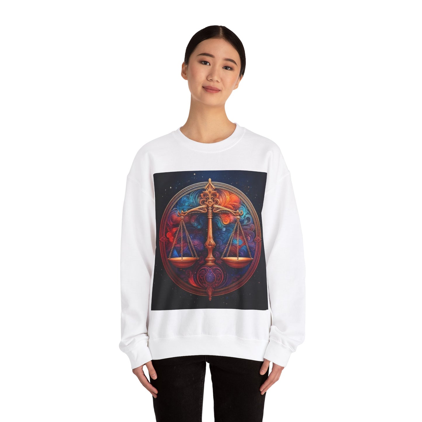 Libra Crewneck Sweatshirt | Zodiac Apparel, Unisex Sweatshirt