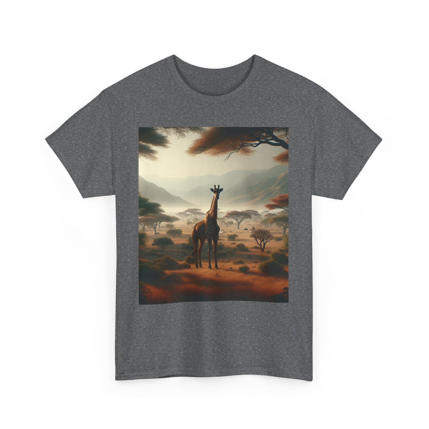 Giraffes Women's Heavy Cotton Tee