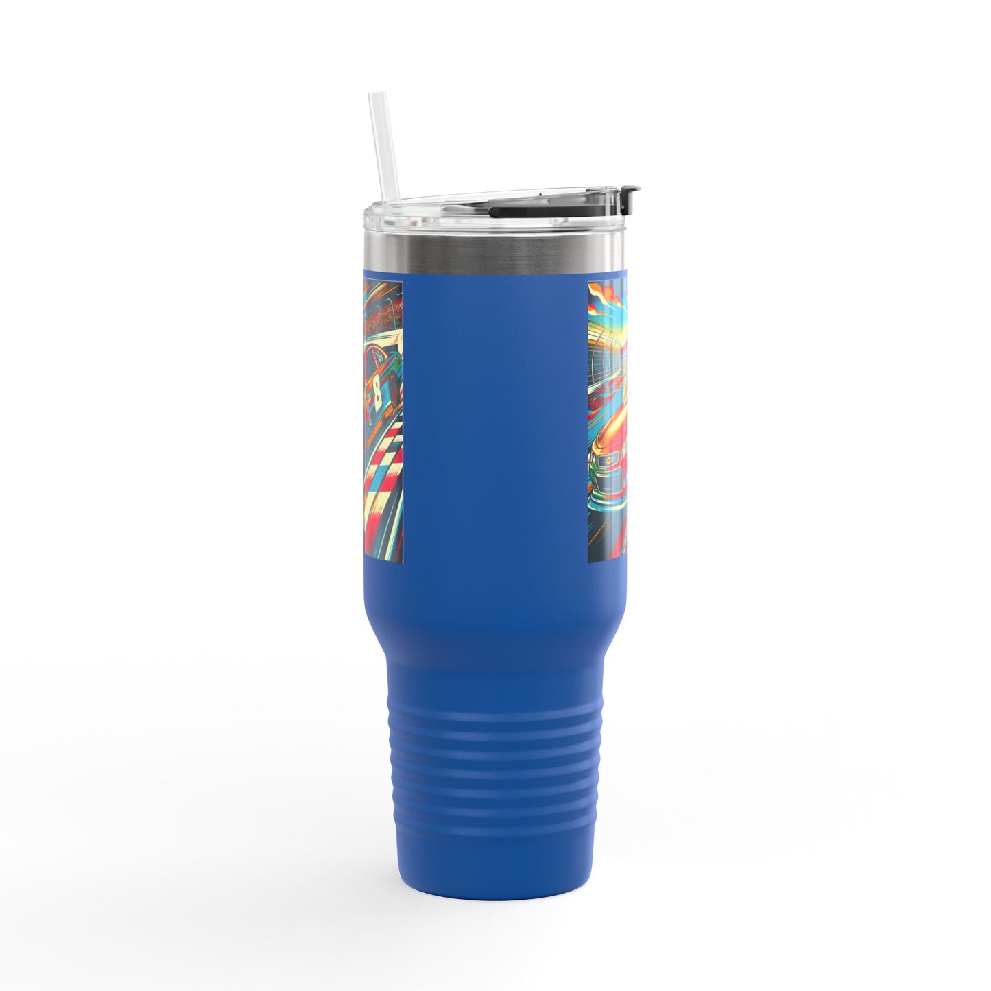 Vintage NASCAR Insulated Travel Mug, 40oz, Perfect for Fans, Sports Events, Coffee, Tea, Water