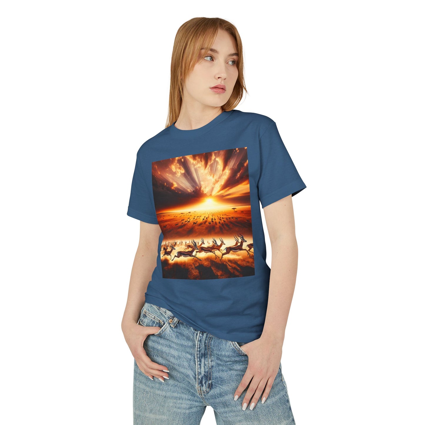 Gazelles Heavyweight Tee - Unisex Garment-Dyed Shirt