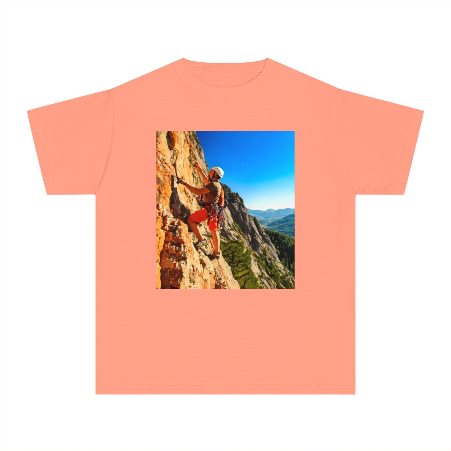 Rock Climbing Youth Midweight Tee