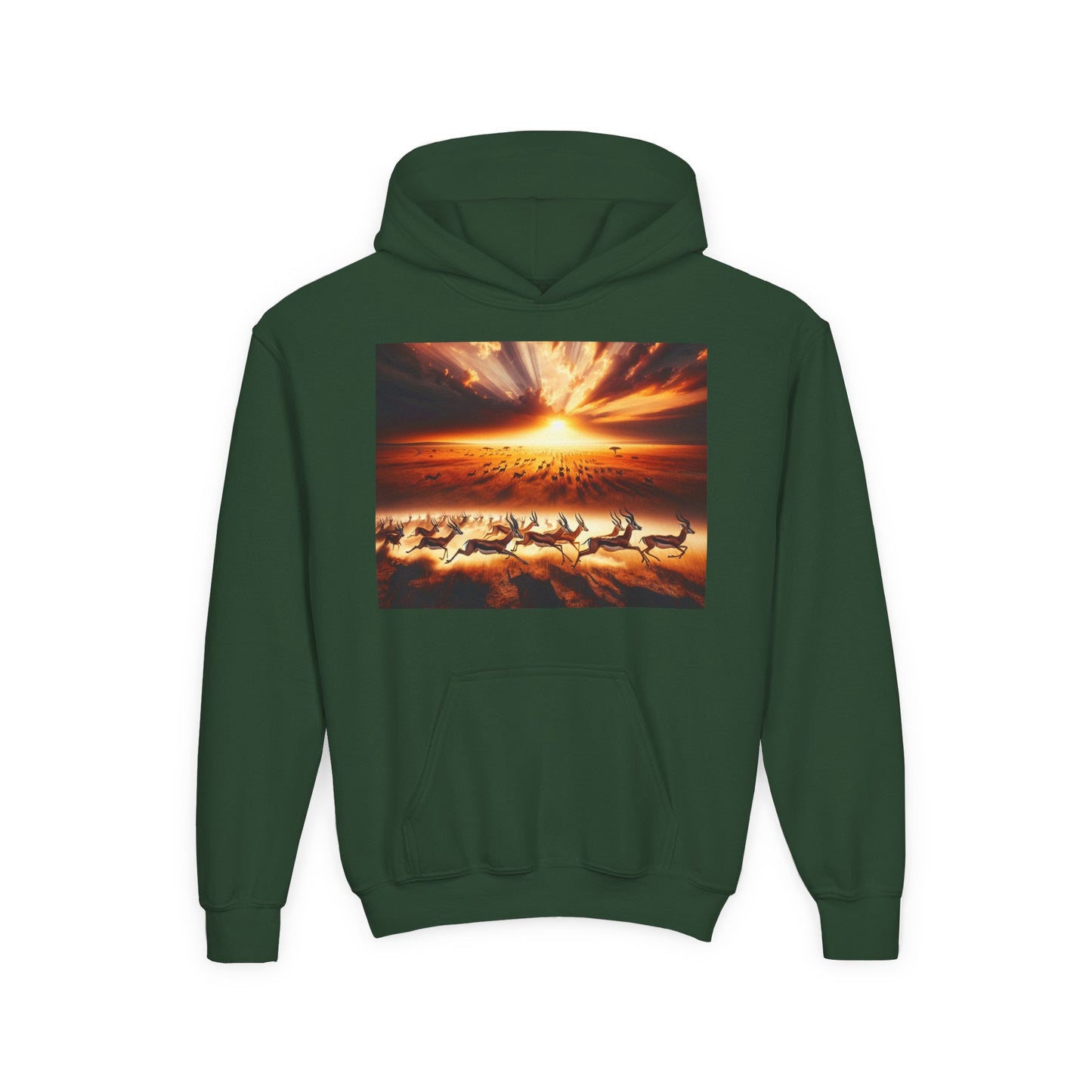 Gazelles Youth Hoodie - Heavy Blend Sweatshirt