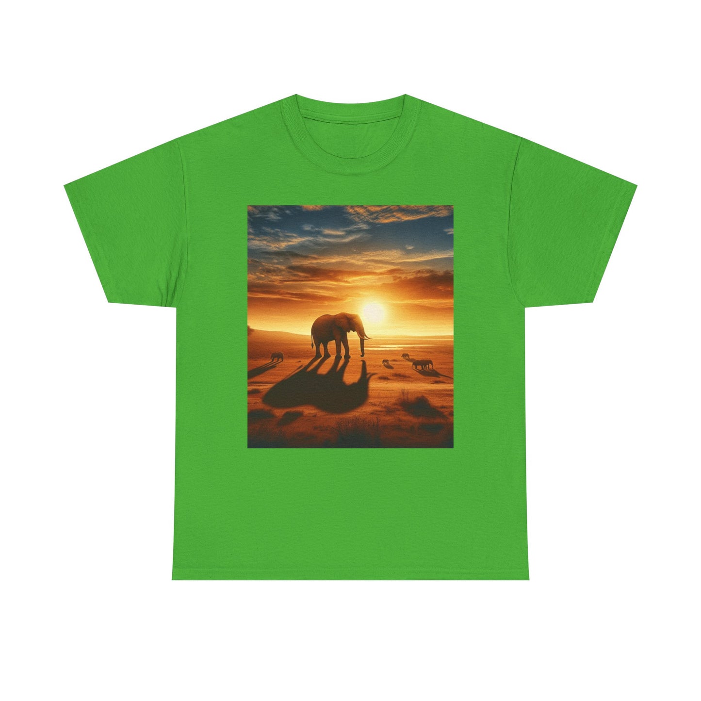 Elephants Women's Heavy Cotton Tee