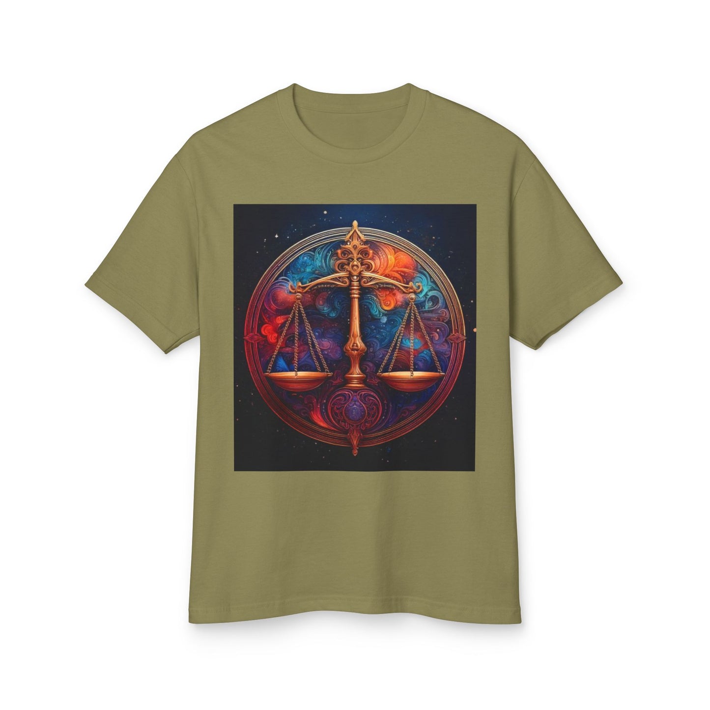 Libra Heavyweight Tee - Unisex Garment-Dyed Shirt