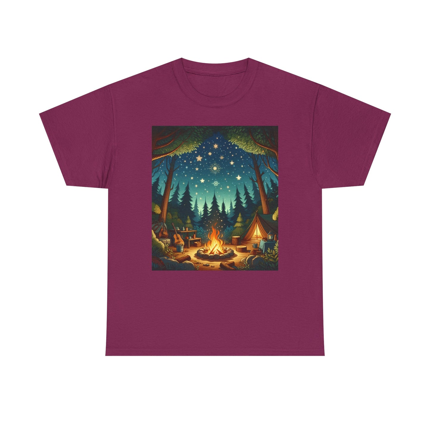 Camping Women's Heavy Cotton Tee