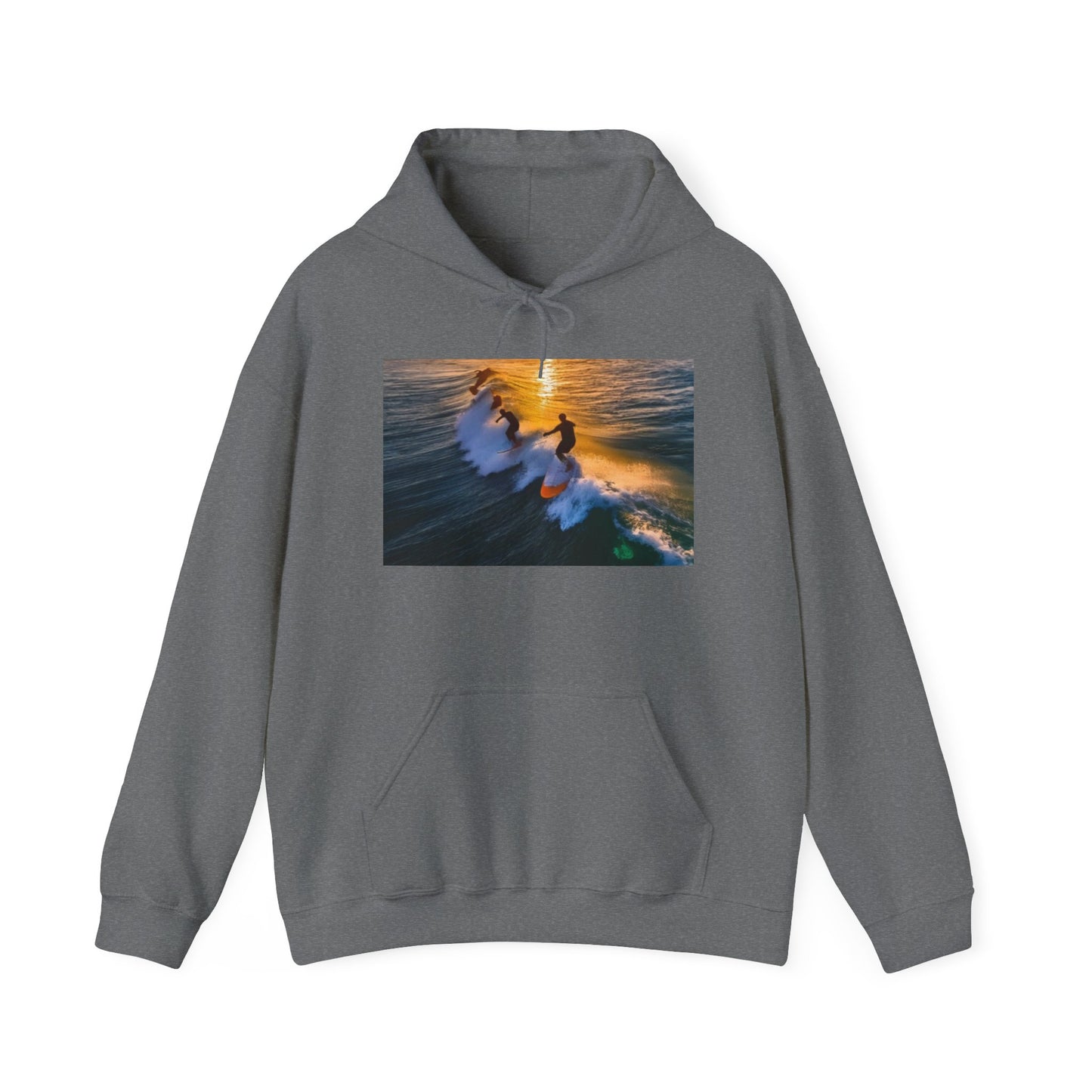Surfing Unisex Hoodie - Sports Team Vibes