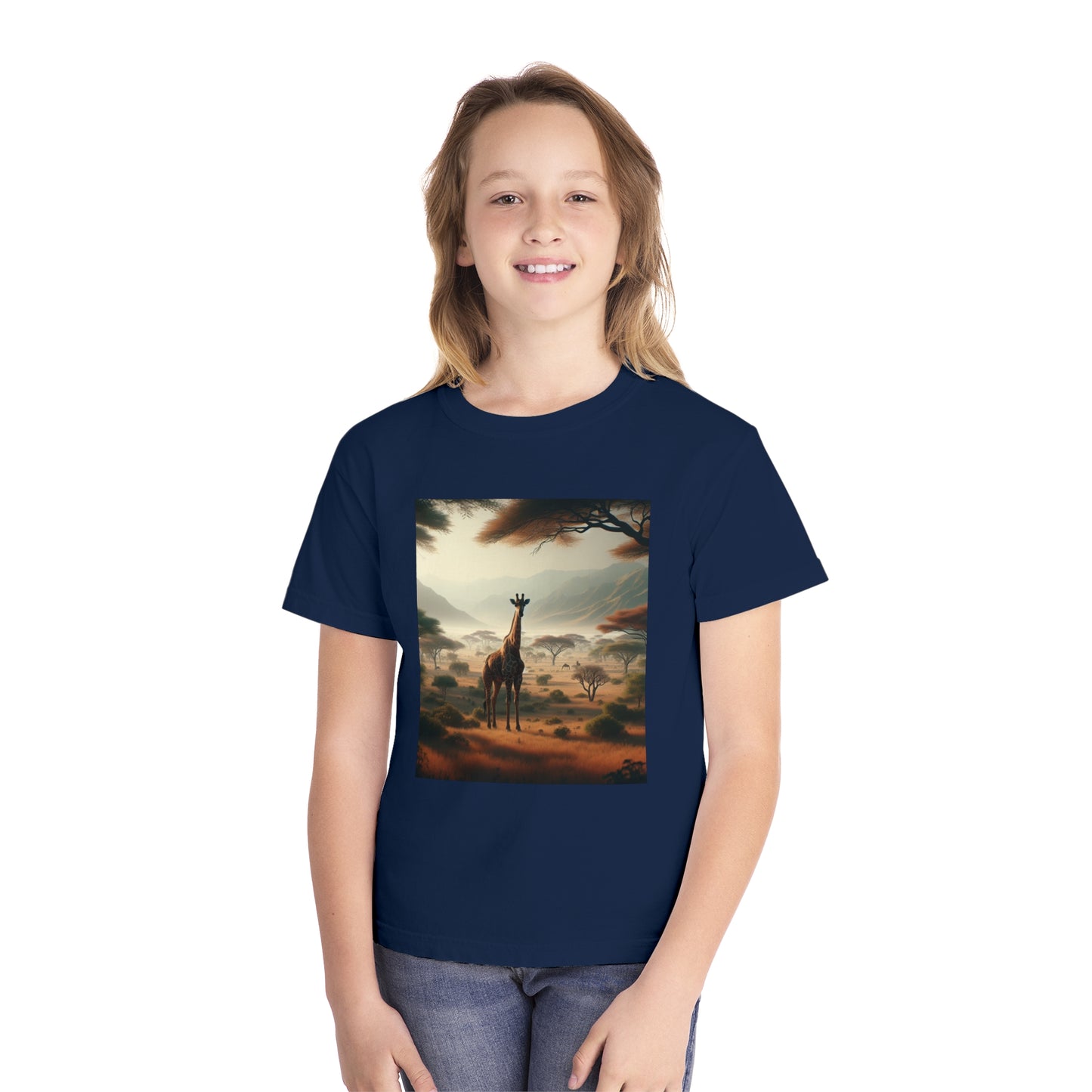 Giraffes Youth Midweight Tee