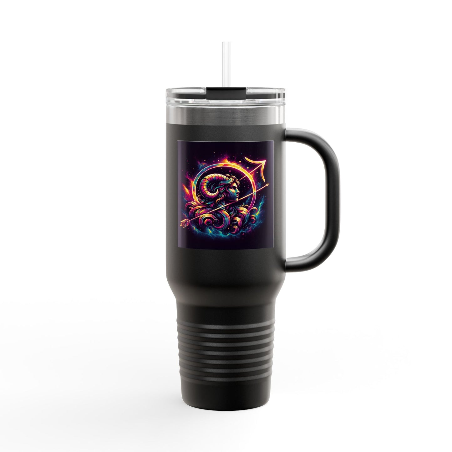 Sagittarius Insulated Travel Mug, 40oz, Perfect for Zodiac Fans, Coffee, Tea, Water