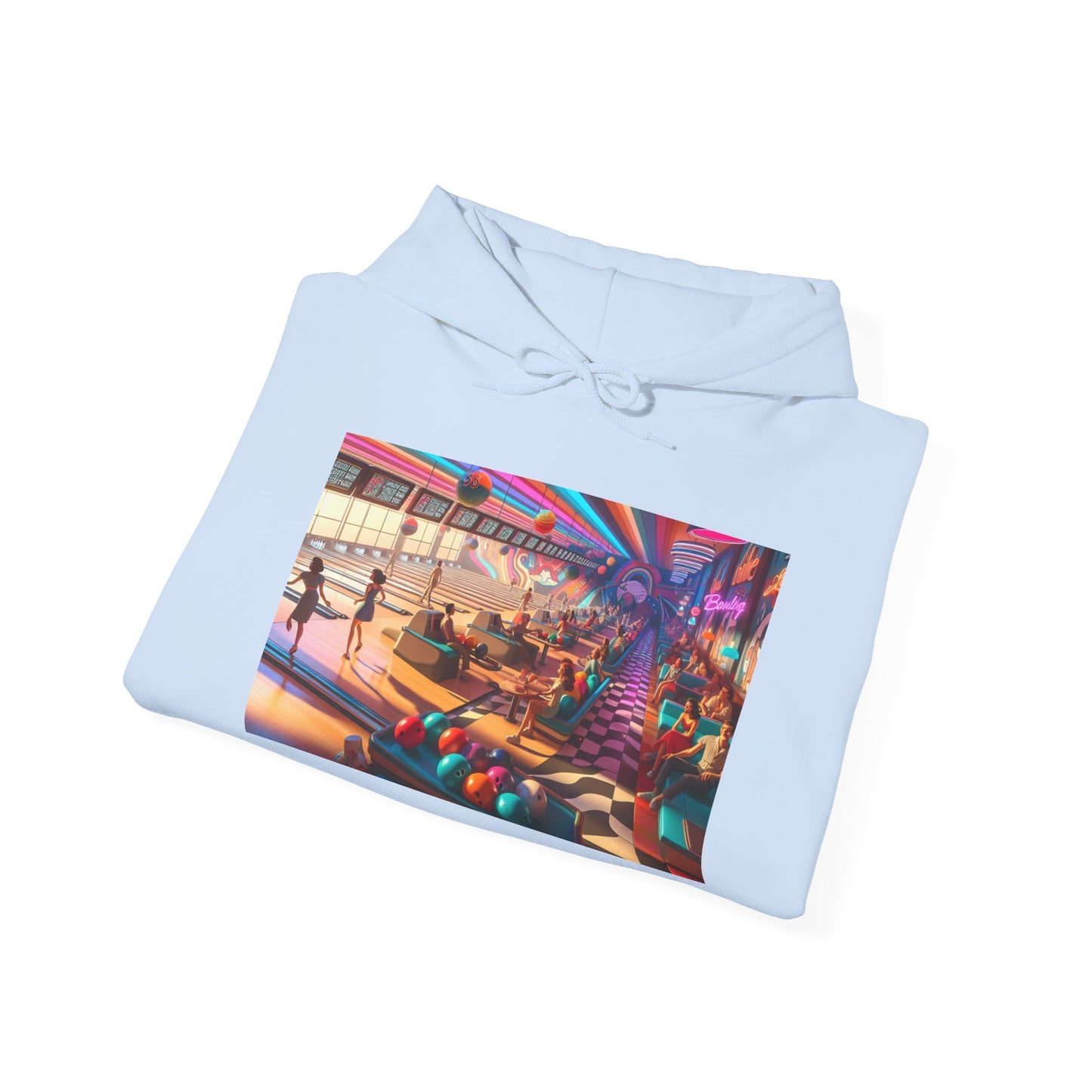 Bowling Unisex Hoodie - Sports Team Vibes