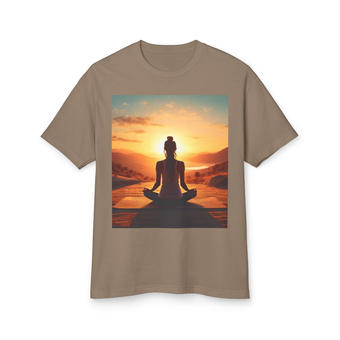 Yoga Heavyweight Tee - Unisex Garment-Dyed Shirt