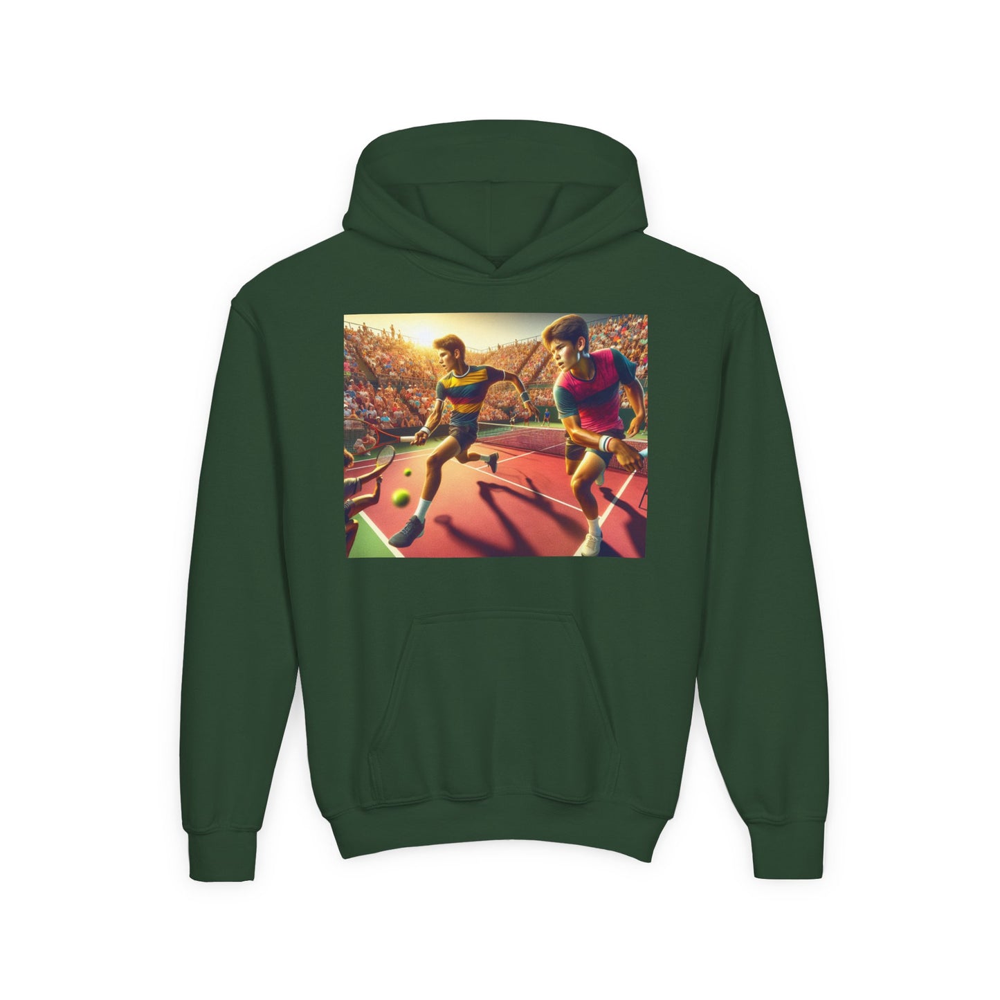 Tennis Youth Heavy Blend Hooded Sweatshirt