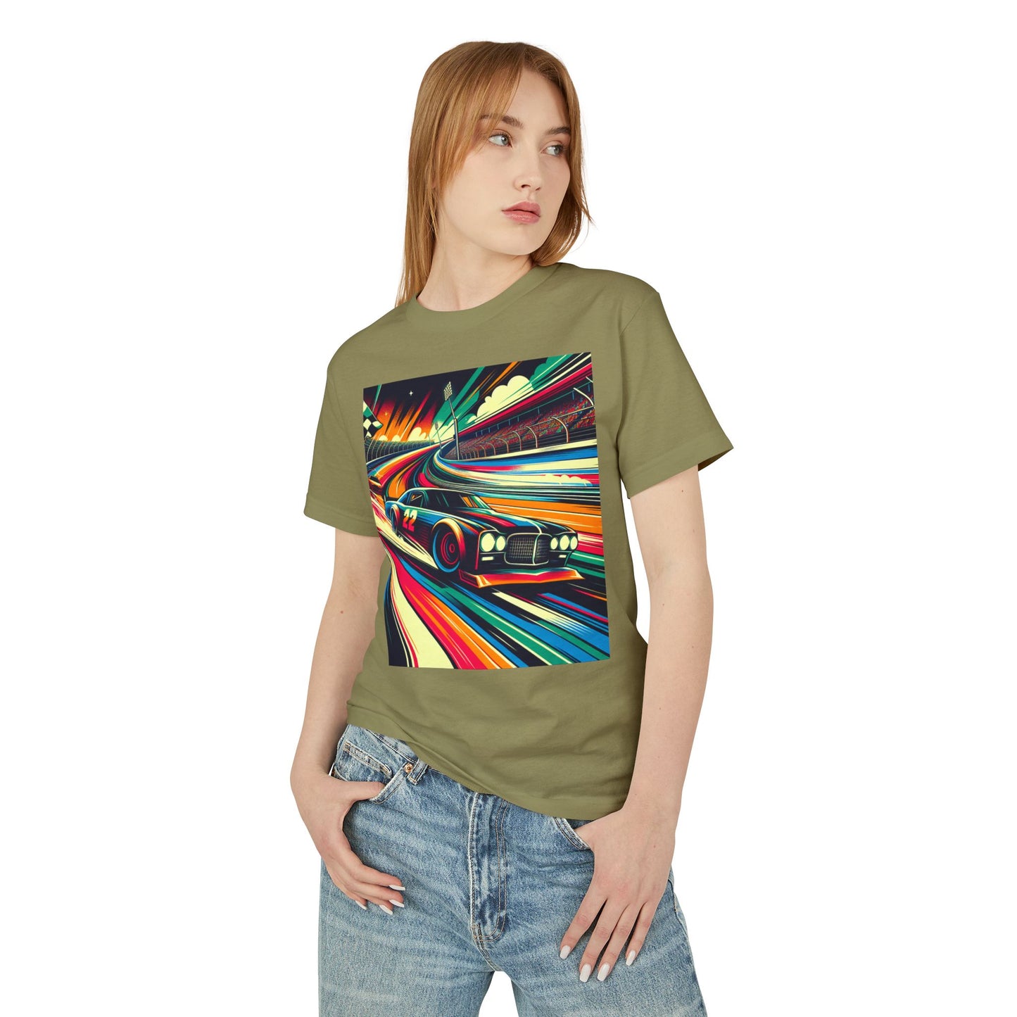 Nascar Heavyweight Tee - Unisex Garment-Dyed Shirt