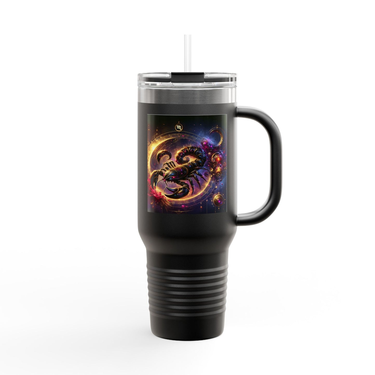 Scorpio Insulated Travel Mug, 40oz, Perfect for Zodiac Fans, Coffee, Tea, Water