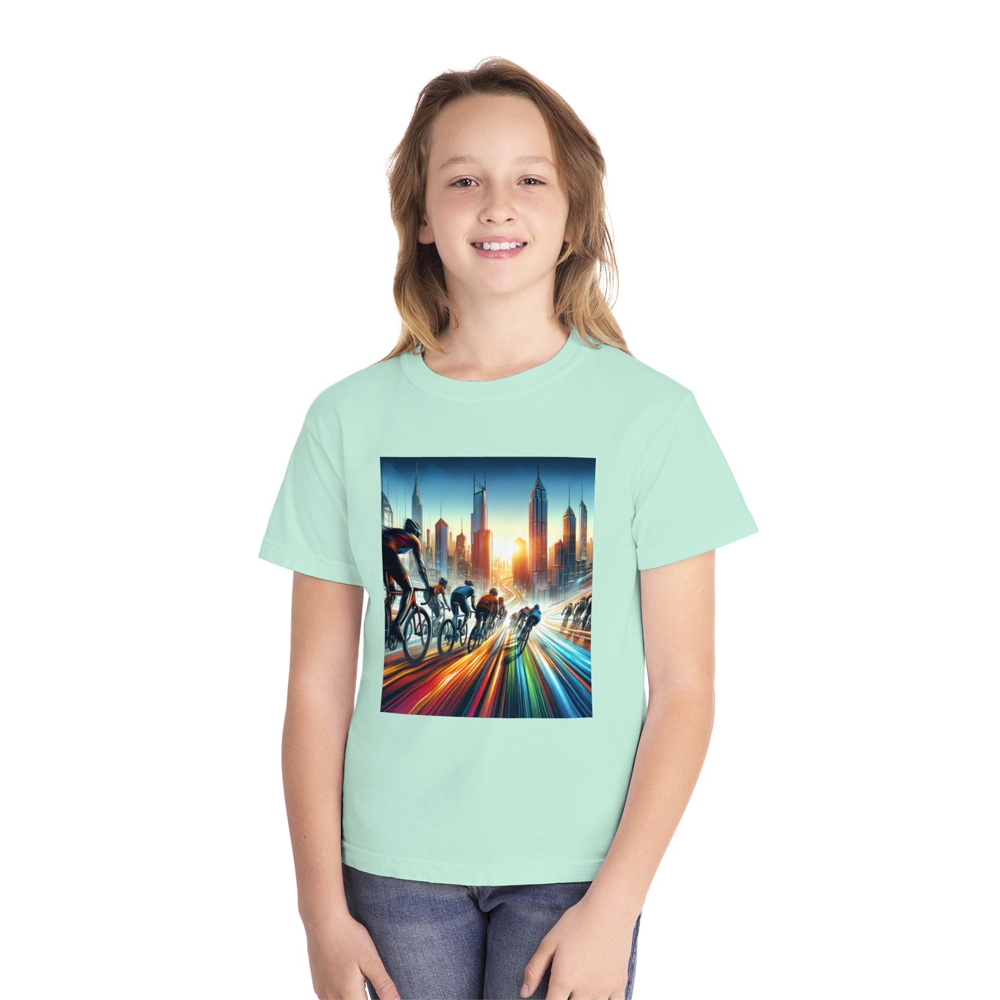 Cycling Youth Midweight Tee