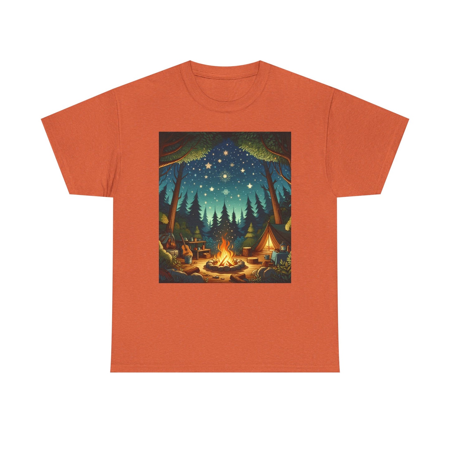 Camping Women's Heavy Cotton Tee