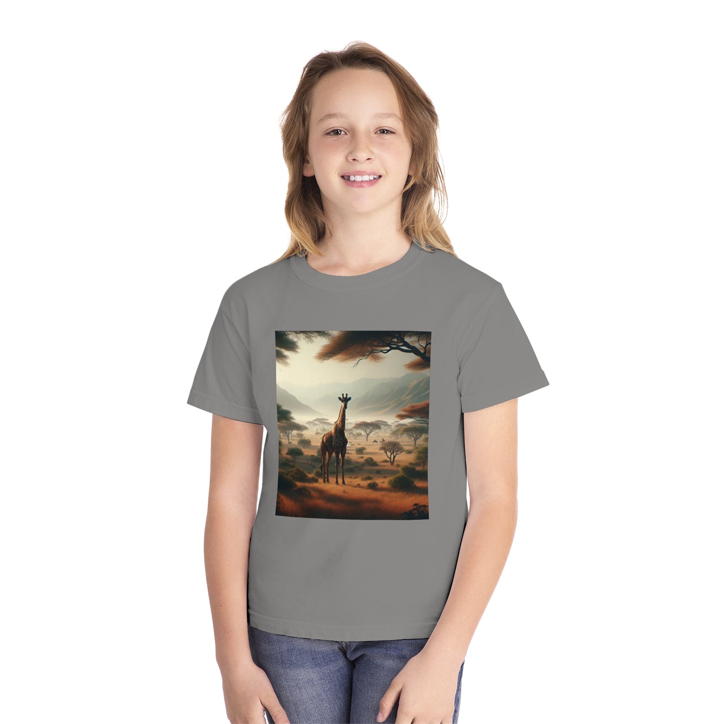 Giraffes Youth Midweight Tee