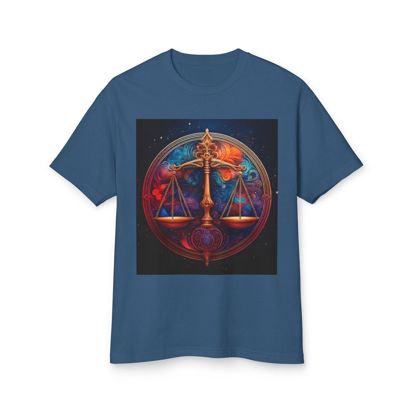 Libra Heavyweight Tee - Unisex Garment-Dyed Shirt