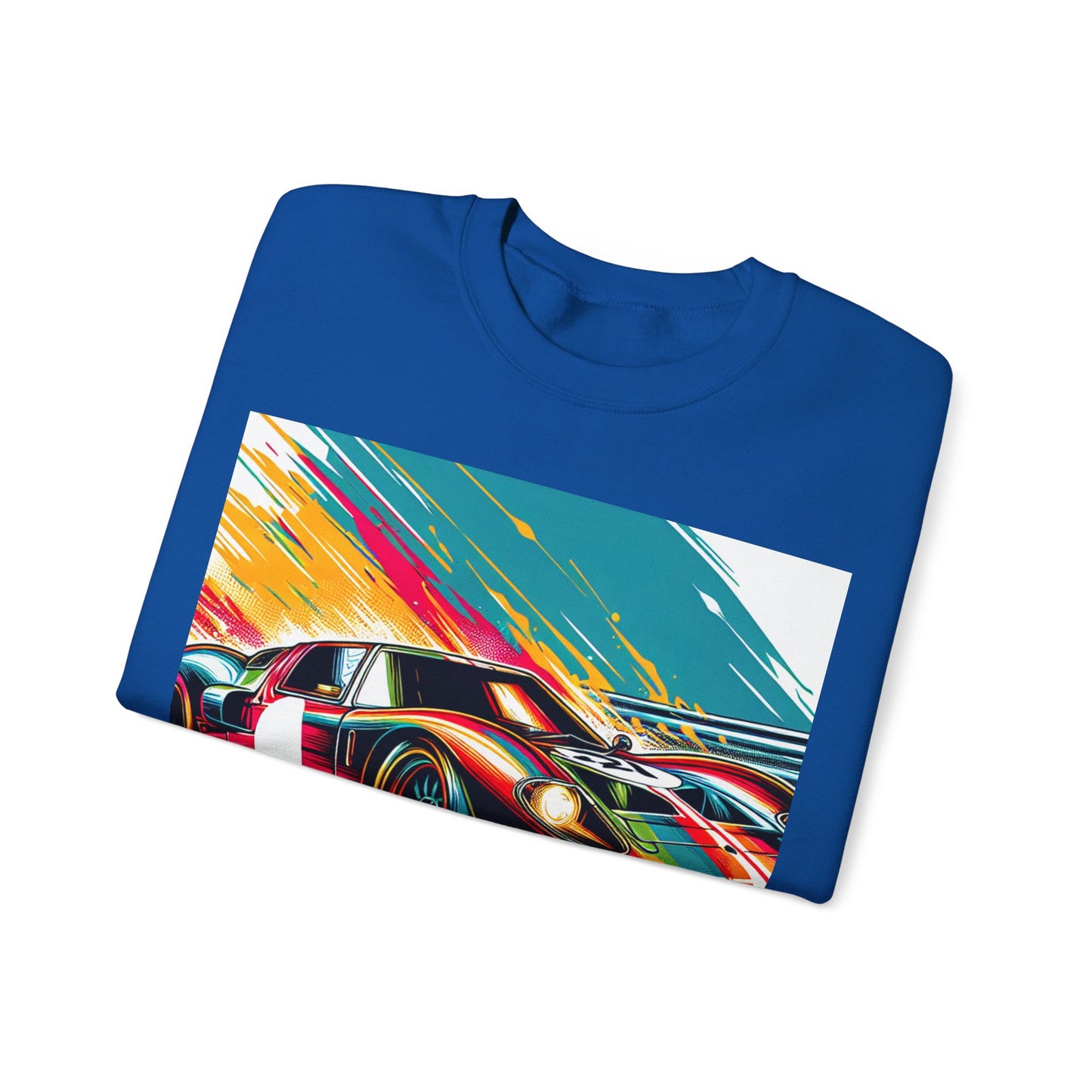 Race Car Crewneck Sweatshirt | Racing Apparel, Unisex Sweatshirt, Nascar Gift, Motorsports Clothing, Car Enthusiasts Sweatshirt