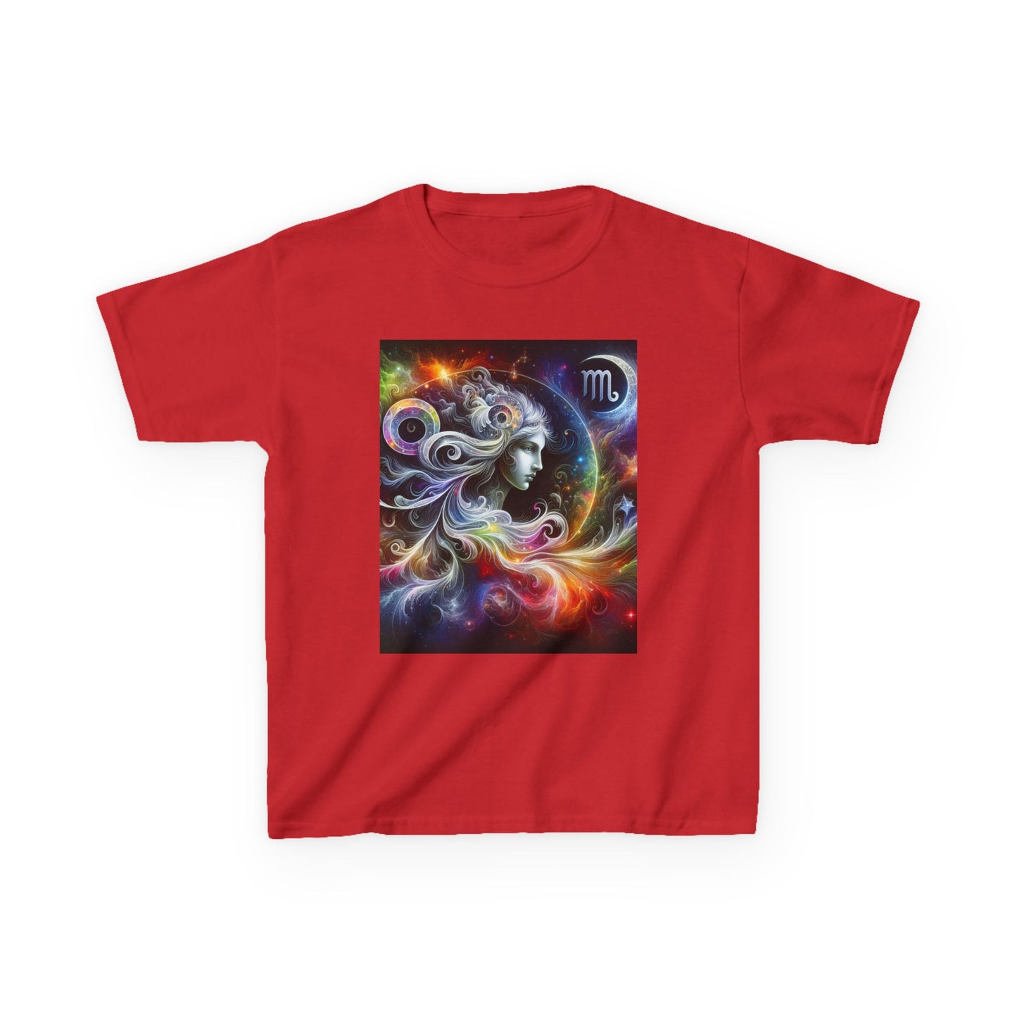 Virgo Horoscope Kids Tee - Cosmic Zodiac T-Shirt for Astrology Lovers, Birthday Gift, Everyday Wear, Reference Guide, Unique Design