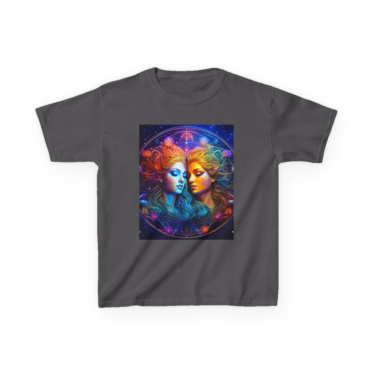 Gemini Horoscope Kids Tee - Cosmic Zodiac T-Shirt for Astrology Lovers, Birthday Gift, Everyday Wear, Reference Guide, Unique Design