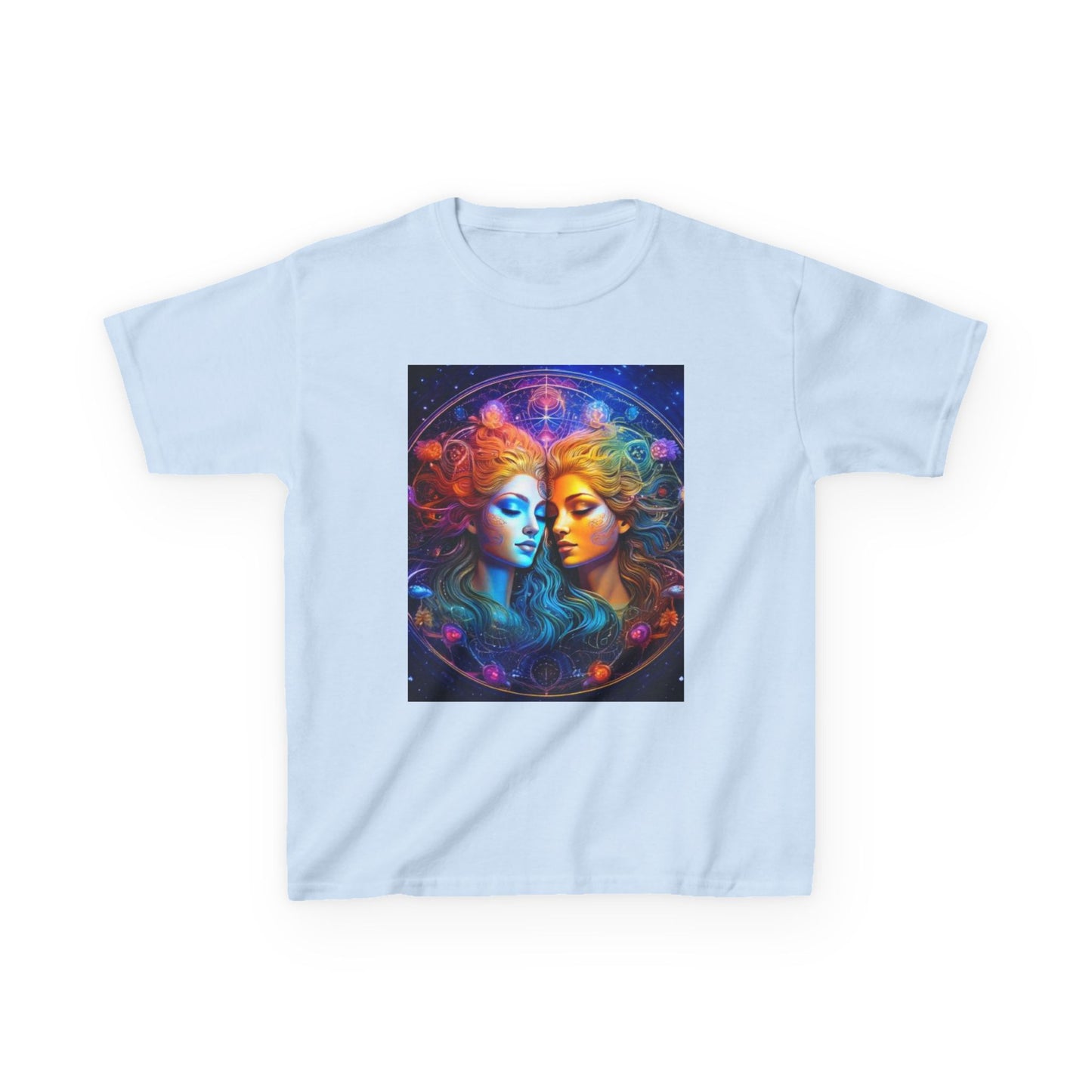 Gemini Horoscope Kids Tee - Cosmic Zodiac T-Shirt for Astrology Lovers, Birthday Gift, Everyday Wear, Reference Guide, Unique Design