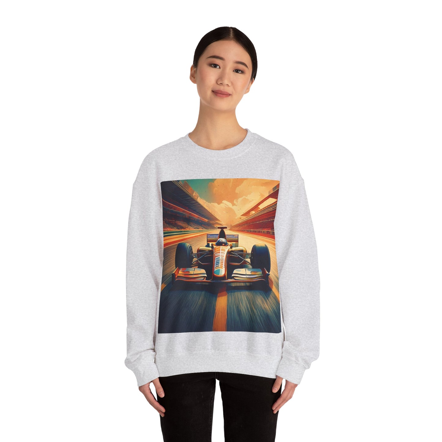Race Car Crewneck Sweatshirt | Racing Apparel, Unisex Sweatshirt, F1 Gift, Motorsports Clothing, Car Enthusiasts Sweatshirt