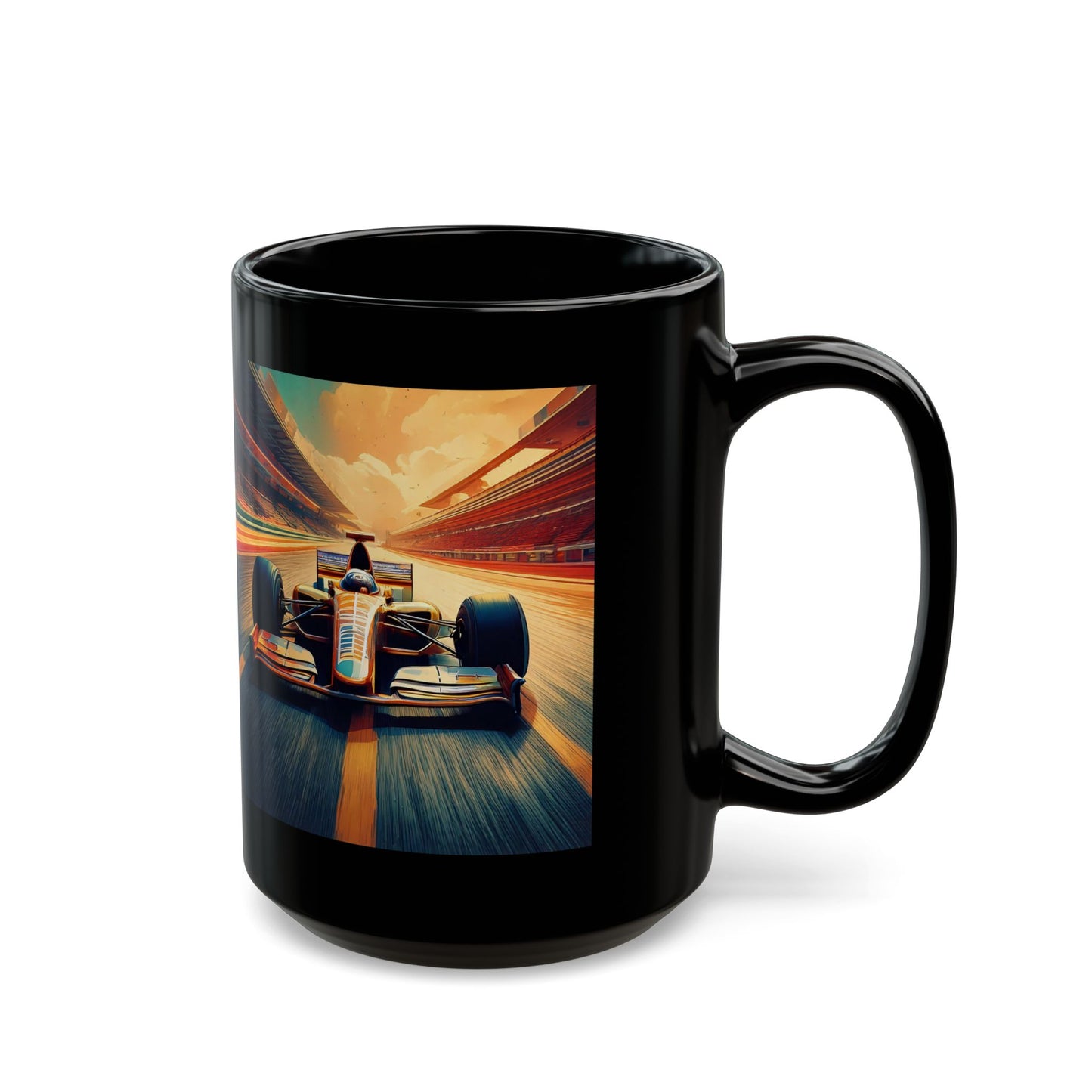 Racing Enthusiast Mug | Vibrant Formula 1 Design | Perfect Gift for Car Lovers, Motorsport Decor, Father's Day, Birthday
