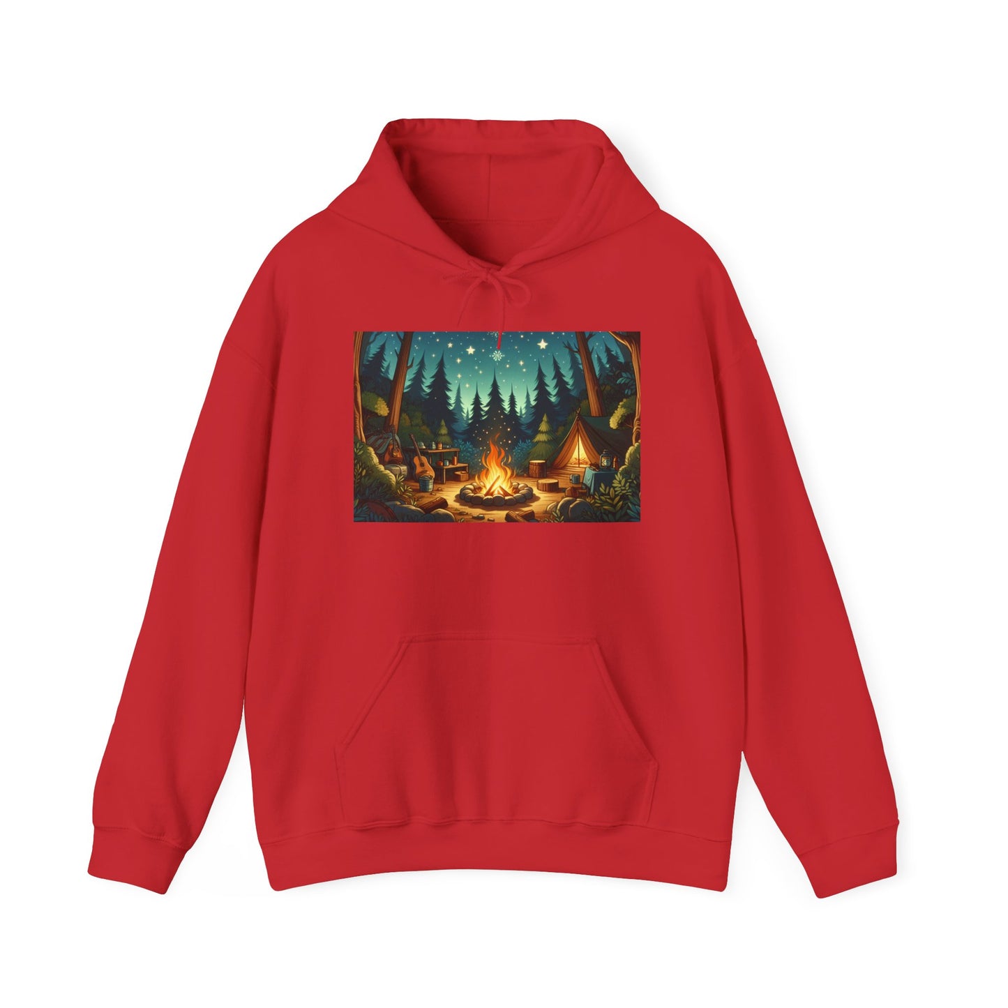 Camping Unisex Hoodie - Sports Team Vibes