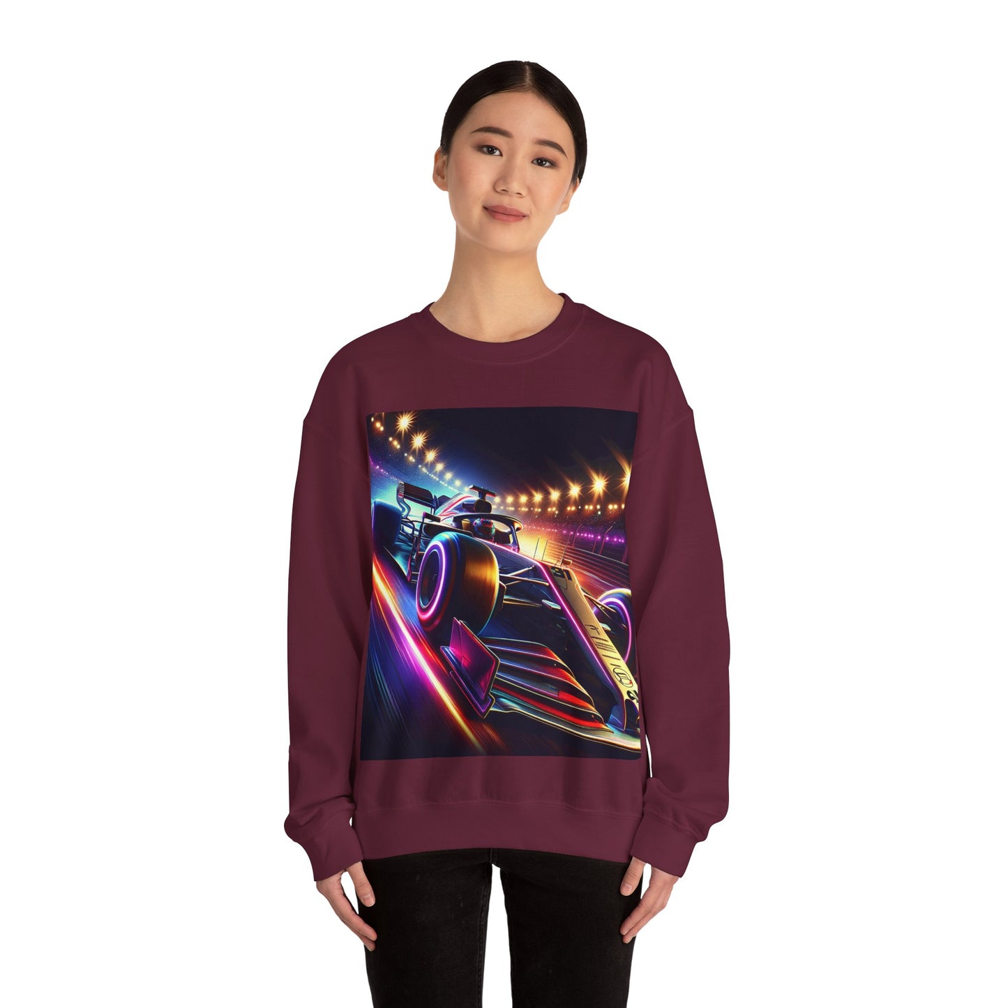 Race Car Crewneck Sweatshirt | Racing Apparel, Unisex Sweatshirt, F1 Gift, Motorsports Clothing, Car Enthusiasts Sweatshirt