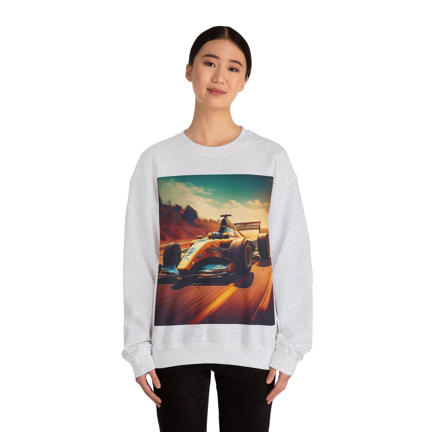 Race Car Crewneck Sweatshirt | Racing Apparel, Unisex Sweatshirt, F1 Gift, Motorsports Clothing, Car Enthusiasts Sweatshirt