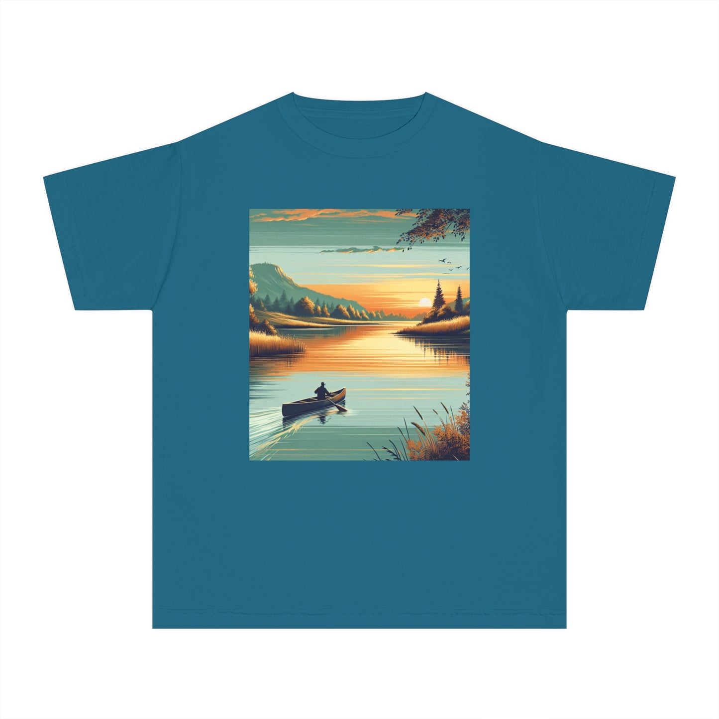 Canoeing Youth Midweight Tee
